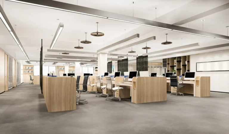 3d rendering business meeting working room office building scaled 1 - Caribbean Cleaning Srq