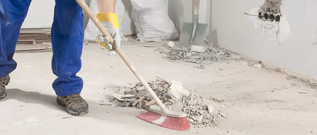 Construction Cleaning work - Caribbean Cleaning Srq